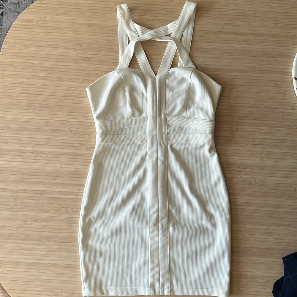 Do&Be Cocktail Dress, White, Small